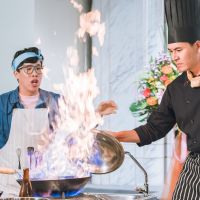 《美味滿閣》王傳一首度挑戰廚師角色  炒鍋起火象徵收視旺旺旺！