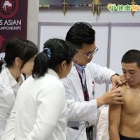 亞洲U15角力錦標賽　中醫緩解選手運動傷害