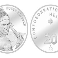 瑞士將發行兩款費德勒紀念幣