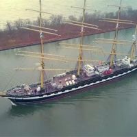 世界最大四桅帆船 克魯森斯騰號展開環球壯舉