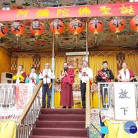 世界佛教正心會行動佛殿　67站駐錫新竹新豐祈福