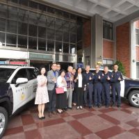 森田藥粧集團捐兩巡邏車 支持彰警維護治安