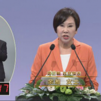 快新聞／余湘朗誦「推動安樂死」等十大政見 反問：台灣選舉文化真是亞洲典範？