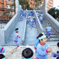 中市永興公園整建面積倍增　新穎遊樂設施孩童樂開懷