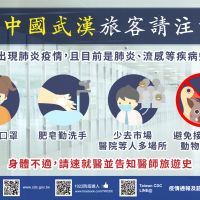 武漢肺炎有限人傳人之後 台灣即刻起列法定傳染病「24小時通報」