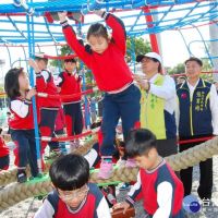 彰市兒童公園改善工程完工　共融式遊戲場正式啟用