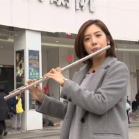 身懷不為人知的才藝...學姐黃瀞瑩變裝吹長笛