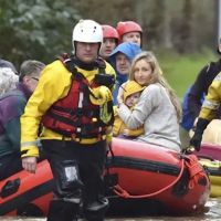 連續風暴侵襲英國　洪水、牆倒發「危及生命」警告