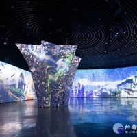 台灣燈會「環·台中光影燈區」　9公尺高聲光投影看遍台中人文歷史