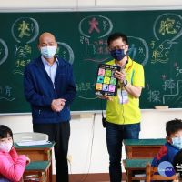 開學日　韓國瑜視察校園防疫工作