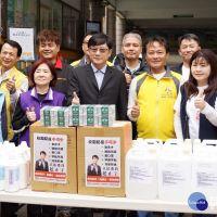 守護校園共同防疫　立委趙正宇捐出2000抗菌藥皂
