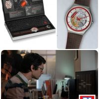 Swatch 007 系列電影《007生死交戰》 Q watch筆記型電腦造型錶盒 限量發行