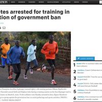 紐約馬女子冠軍 肯亞「集體練跑」遭逮捕