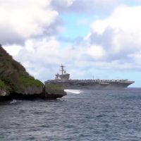 美國航空母艦「羅斯福號」爆百人確診 專家憂中國趁亂對台海威脅