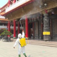 台南正統鹿耳門聖母廟 香客減加強防疫