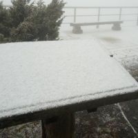 玉山下雪了！水氣加低溫 玉山今飄4月雪