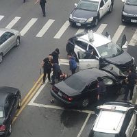 雲林警匪追逐車輛互撞5人受傷