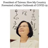 夜線／蔡英文登時代雜誌百大人物！專文以「台灣總統」分享防疫經驗