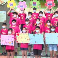 「全球急難救助聯盟」到竹北 引領學生向醫護致敬
