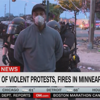 明尼亞波利斯示威一整夜 CNN非裔記者報導突被捕