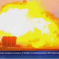 SpaceX新火箭星艦原型 德州測試爆炸變火球