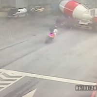 快新聞／板橋2重機應聲撞上水泥車 頭部受創、身體遭輾壓雙亡