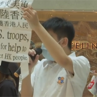 抗議中國強推港版國安法 港人籲美軍登陸香港