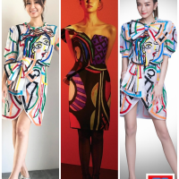 時尚女星林心如、謝金燕、韓星徐智慧穿上MOSCHINO 春夏系列搶當大藝術家