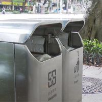 8年拆掉1945座？台北市行人專用垃圾桶被塞爆