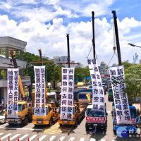 營建混合物去化困難　台南環保業者陳抗求生存