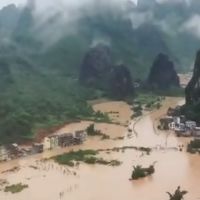 「龍舟水」淹沒桂林陽朔　大陸南方262萬人受災