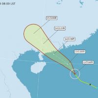 鸚鵡颱風外圍雲系影響　花東、南部局部短暫雨