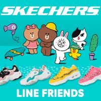 LINE FRIENDS遇上SKECHERS   老爹鞋、夏日拖 迸出萌萌Sweet滋味！