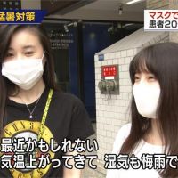 酷暑戴口罩皮膚出狀況 日本就醫民眾激增20倍