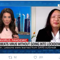 快新聞／美國近日武肺確診病例激增 唐鳳登CNN分享台灣抗疫經驗
