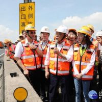 總經費達178.38億元　蘇貞昌視察台南北外環快速道路工程
