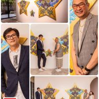 日本藝術家小松美羽為凱渥集團量身創作的神作《三星一體》洪偉明、吳鋒、蘇芸加共同揭幕 意義非凡