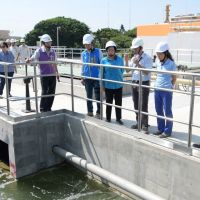 鹿港水資回收中心竣工　營造優質水環境