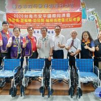 台南安平國際同濟會捐贈40台輪椅　嘉惠7個民間團體