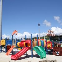 遊戲更安全　台東體育場兒童遊戲區、體健區近日重新開放