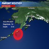阿拉斯加7.8強震　海嘯警報發布