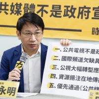 徐永明呼籲政府不可手伸進公視 並增加挹注公視財源