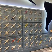 華航諾富特飯店打造飛機牆展覽區 飛機迷打卡熱點