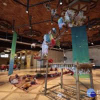 雞籠山海環境藝術教育　讓回收素材變成藝術作品