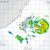 夜線／輕颱哈格比持續增強！周一最接近台灣 7縣市防大雨