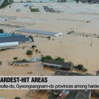 南韓暴雨下了50天還沒完 薔蜜颱風接著來災情恐擴大