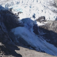 瑞士圖爾特曼冰河 小規模崩塌全都錄