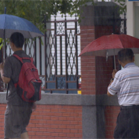 梅莎增強變胖 開學日距離台灣最近 北部東北部局部大雨 週三颱風遠離