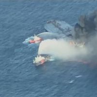 油輪斯里蘭卡外海起火