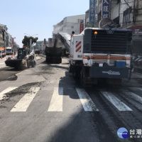台南中華南路路平改善　即日起分階段施工